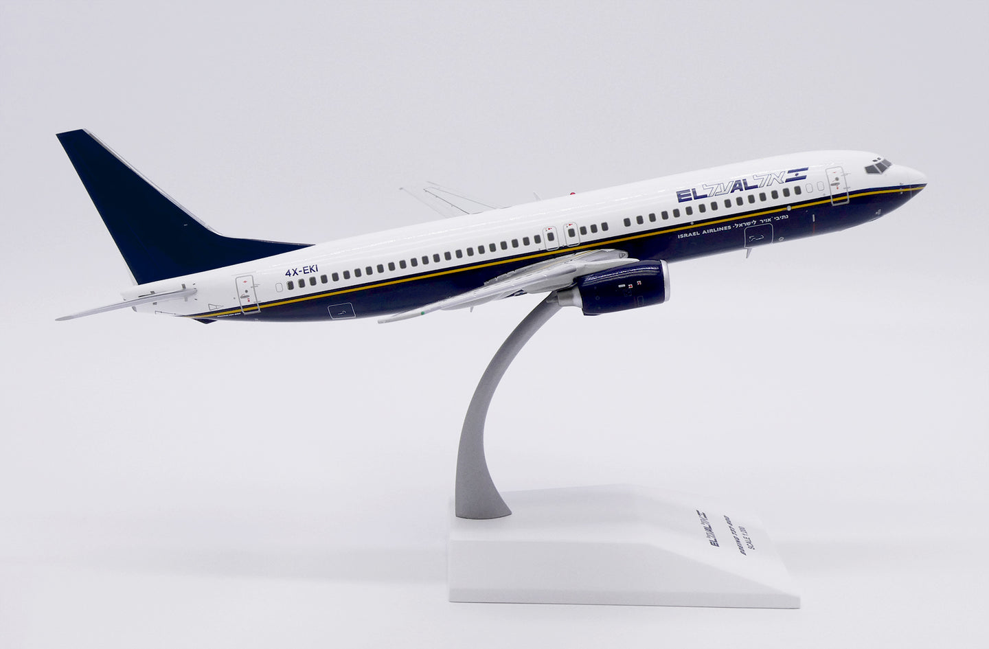 JC WINGS B737-800 EL AL ISRAEL AIRLINES "NORTH AMERICAN HYBRID LIVERY" REG: 4X-EKI