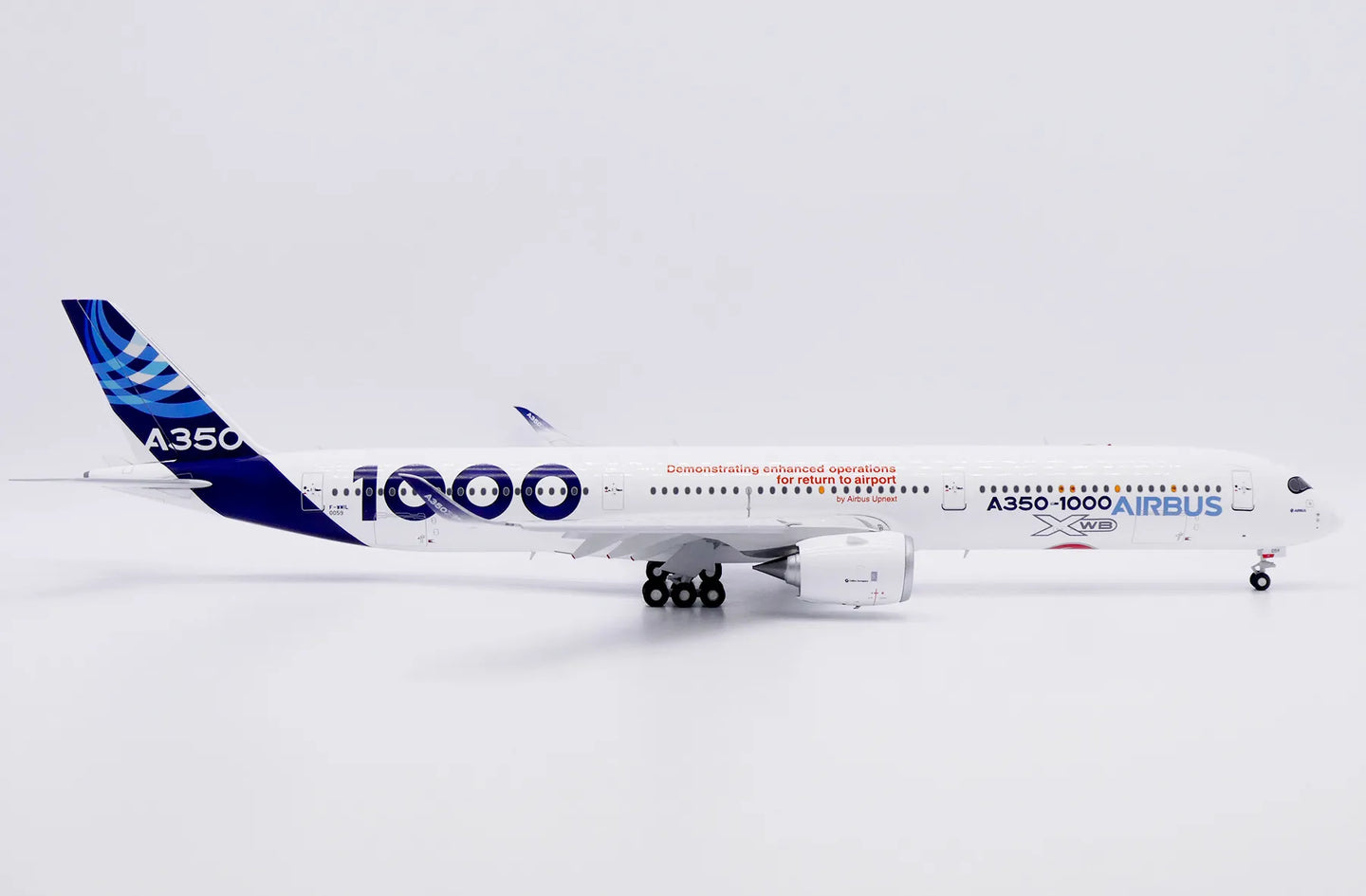 JC WINGS A350-1000XWB AIRBUS INDUSTRIE "AIRBUS UPNEXT" (FLAPS DOWN) REG: F-WMIL