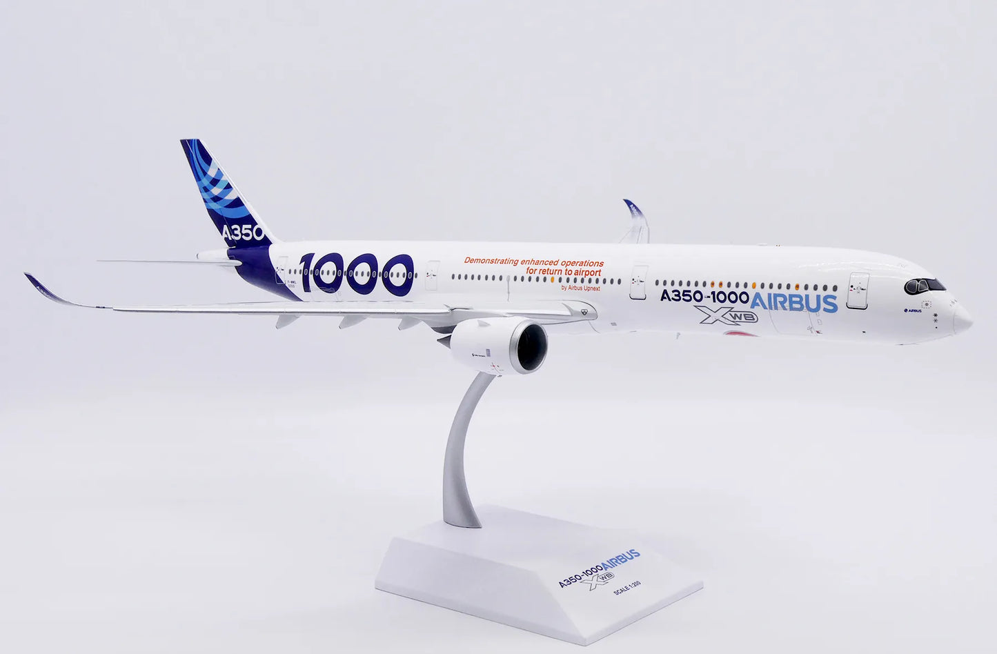 JC WINGS A350-1000XWB AIRBUS INDUSTRIE "AIRBUS UPNEXT" (FLAPS DOWN) REG: F-WMIL