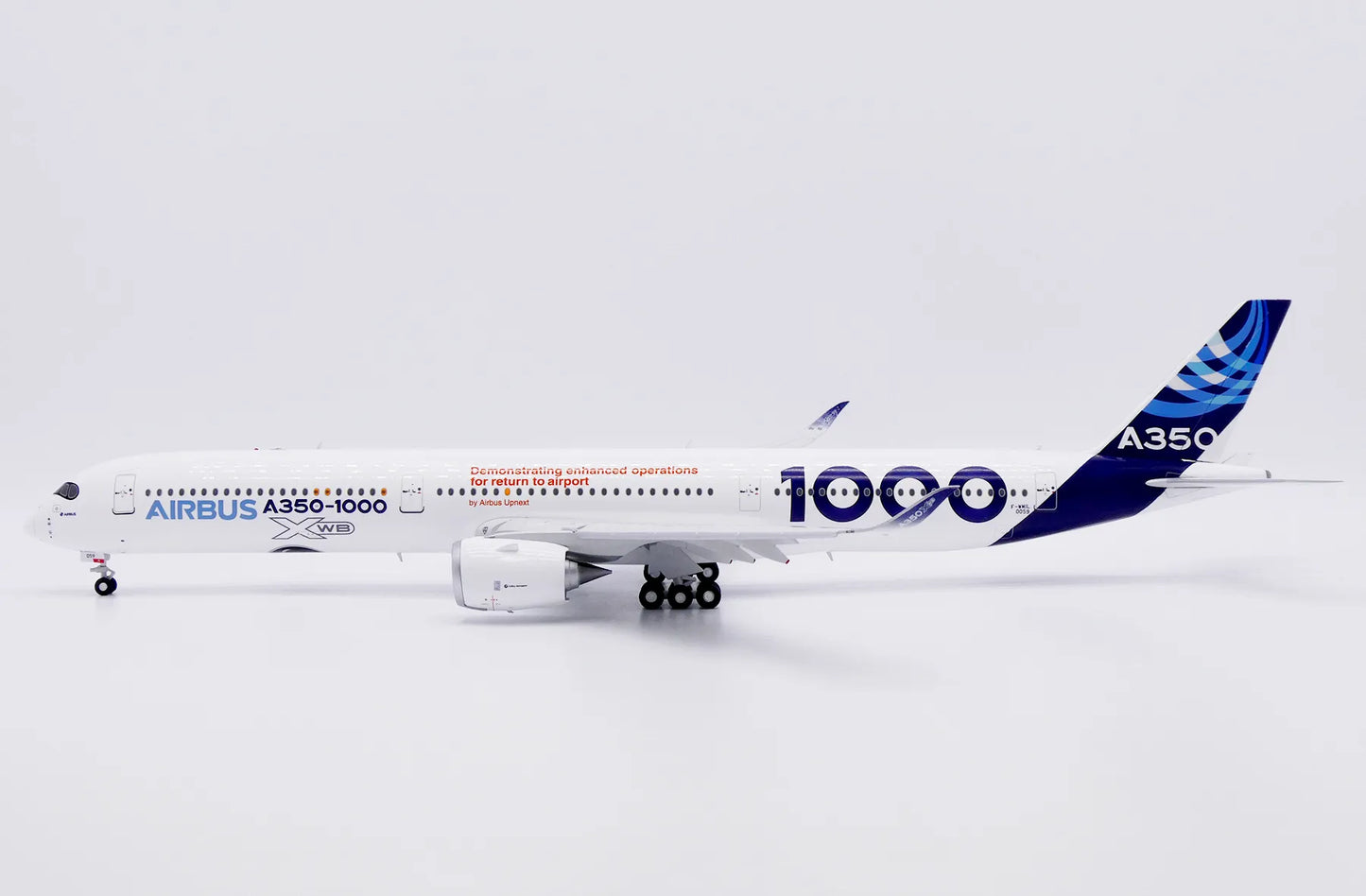 JC WINGS A350-1000XWB AIRBUS INDUSTRIE "AIRBUS UPNEXT" (FLAPS DOWN) REG: F-WMIL