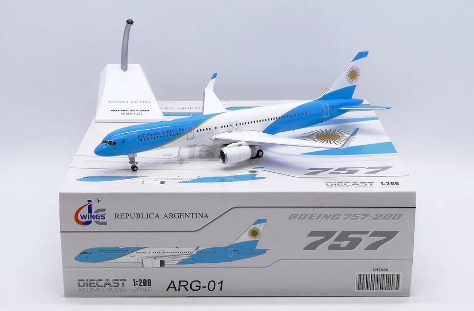 JC WINGS B757-200 ARGENTINA AIR FORCE REG: ARG-01