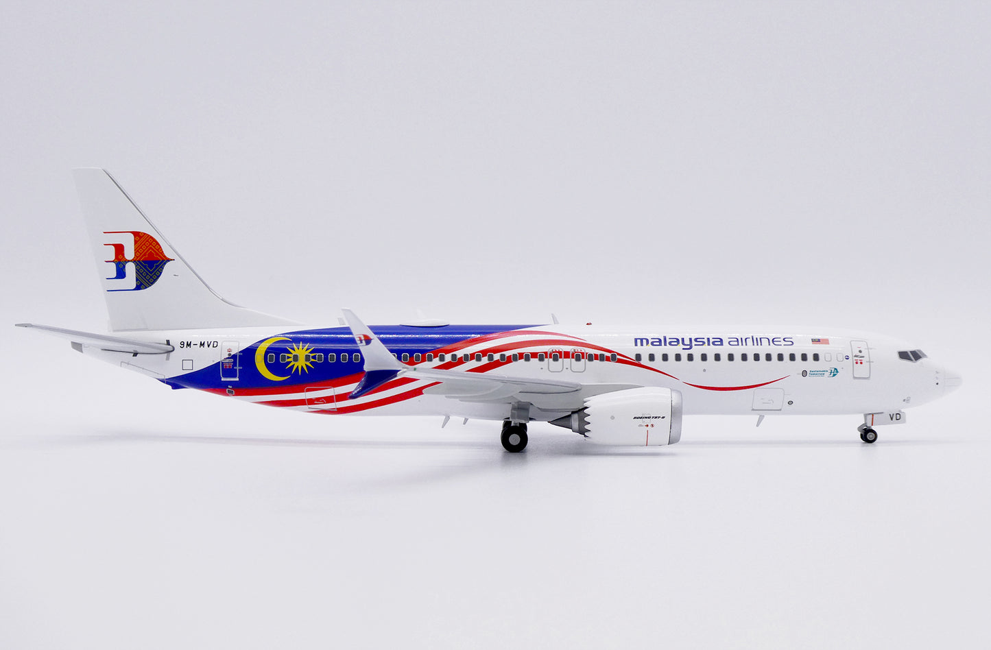 JC WINGS B737 MAX 8 MALAYSIA AIRLINES REG: 9V-MVD