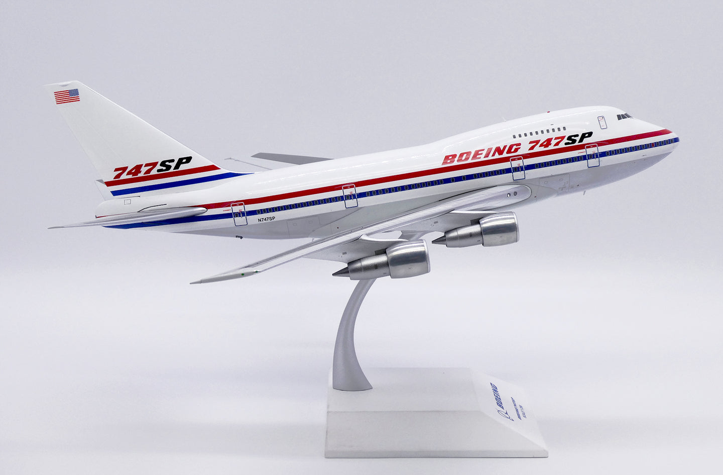 JC WINGS B747SP BOEING HOUSE COLOUR (POLISHED) REG: N747SP