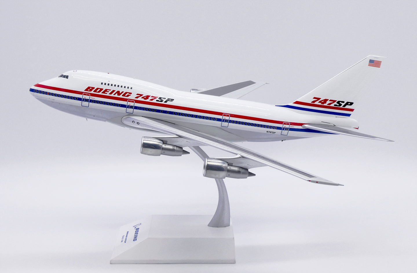 JC WINGS B747SP BOEING HOUSE COLOUR (POLISHED) REG: N747SP
