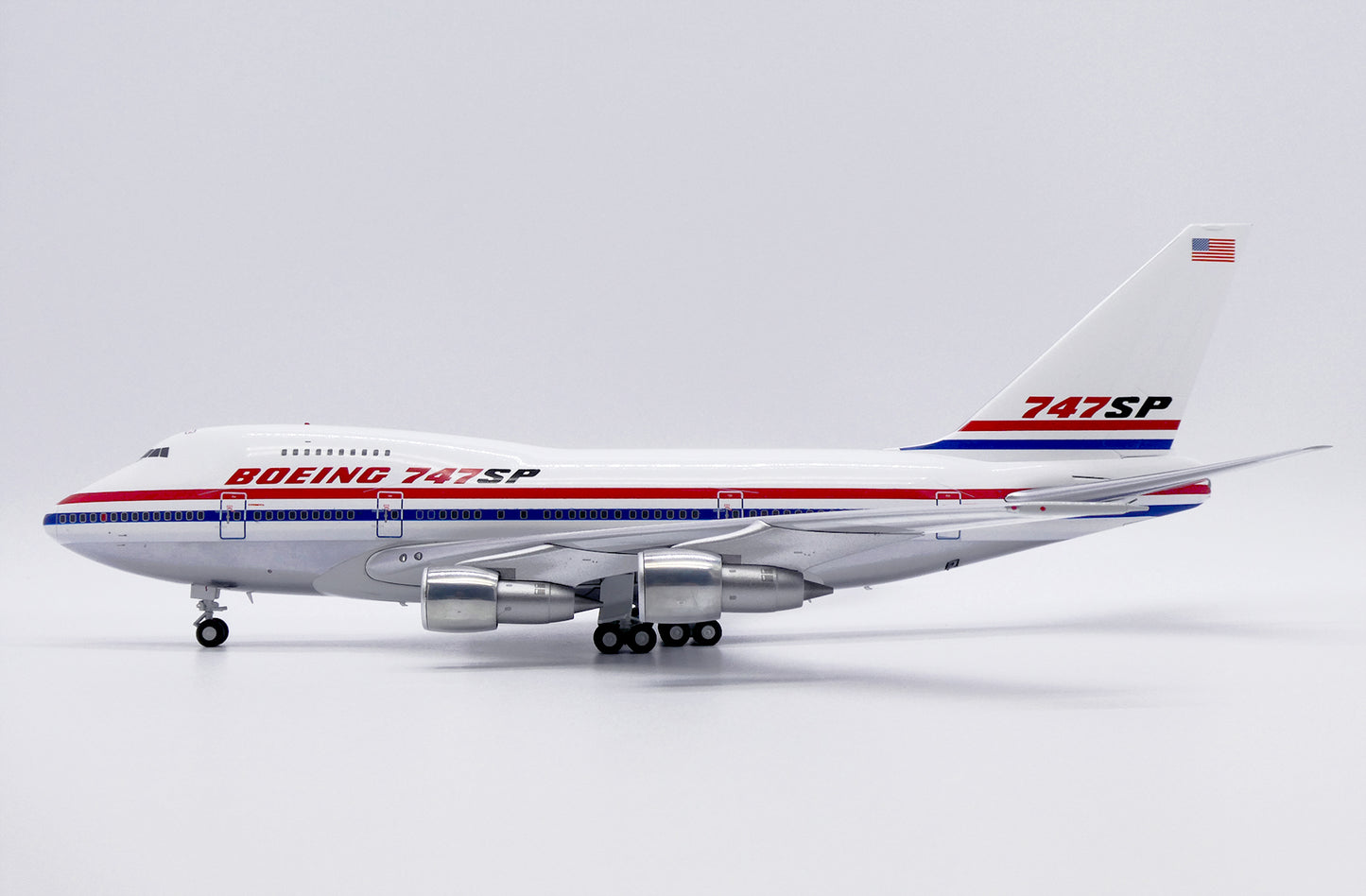 JC WINGS B747SP BOEING HOUSE COLOUR (POLISHED) REG: N747SP