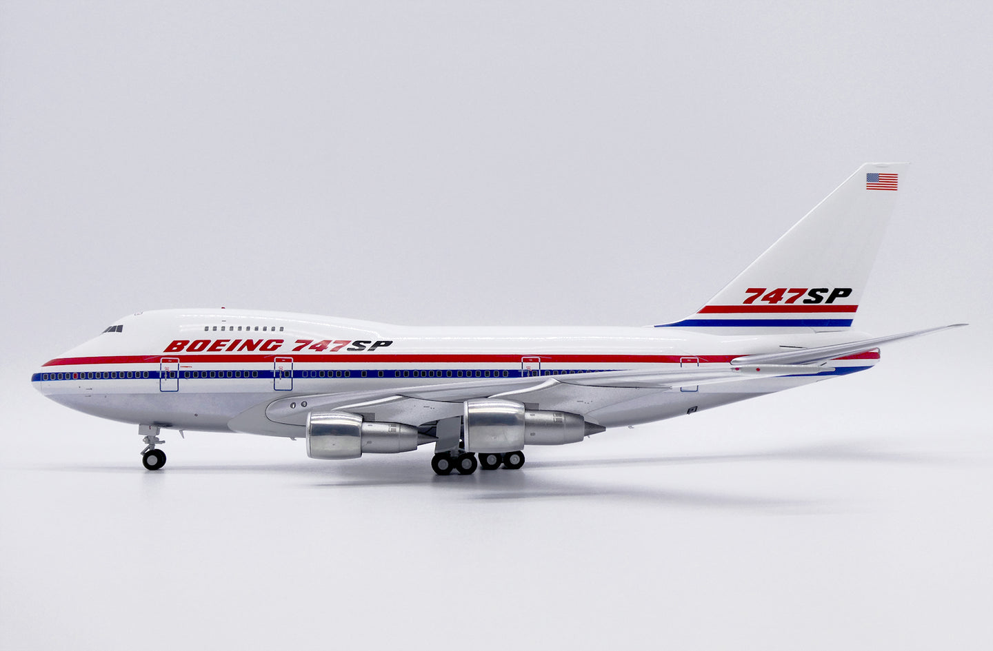 JC WINGS B747SP BOEING HOUSE COLOUR (POLISHED) REG: N747SP