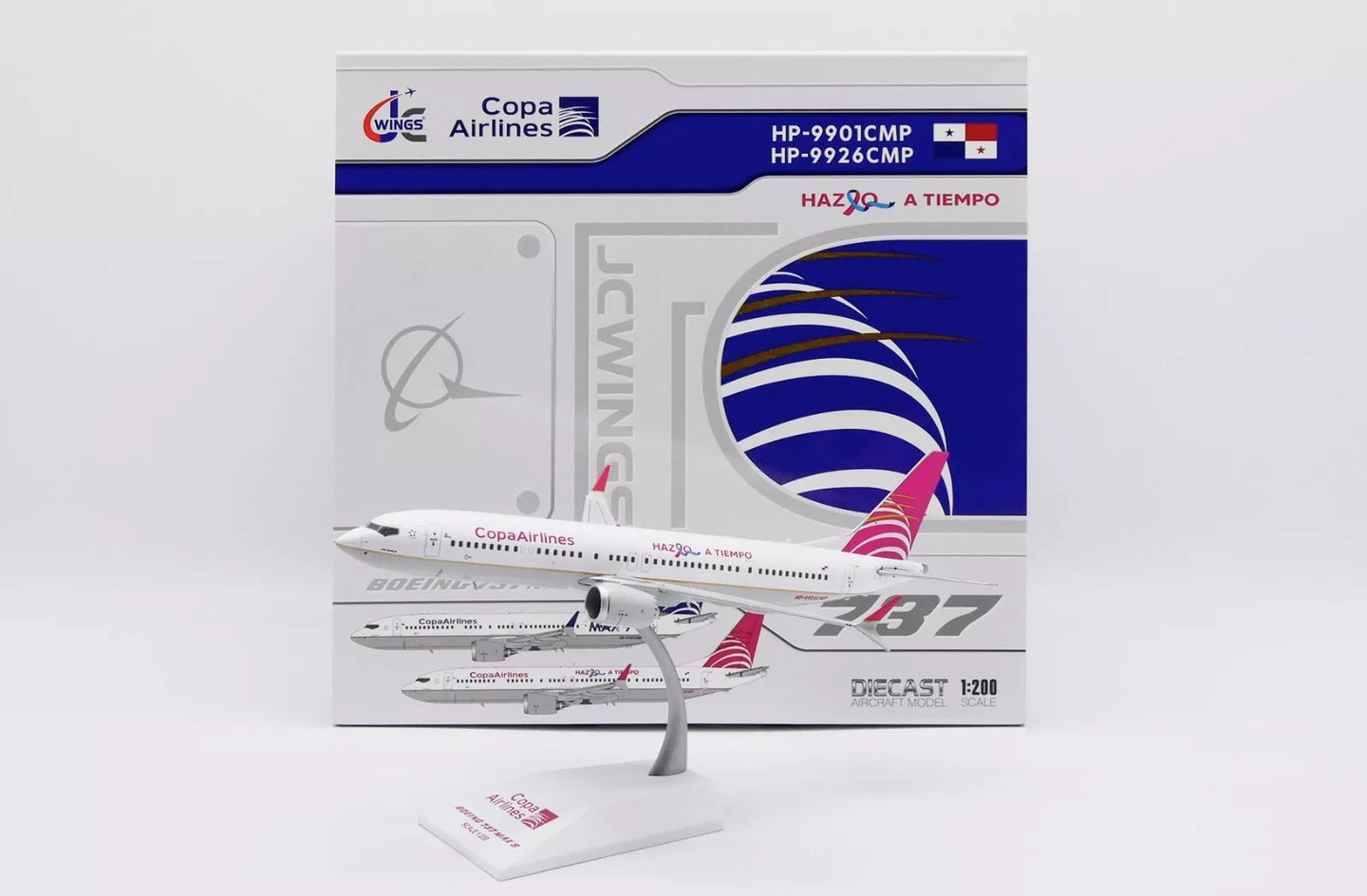JC WINGS B737 MAX 9 COPA AIRLINES "HAZLO A TIEMPO" REG: HP-9926CMP