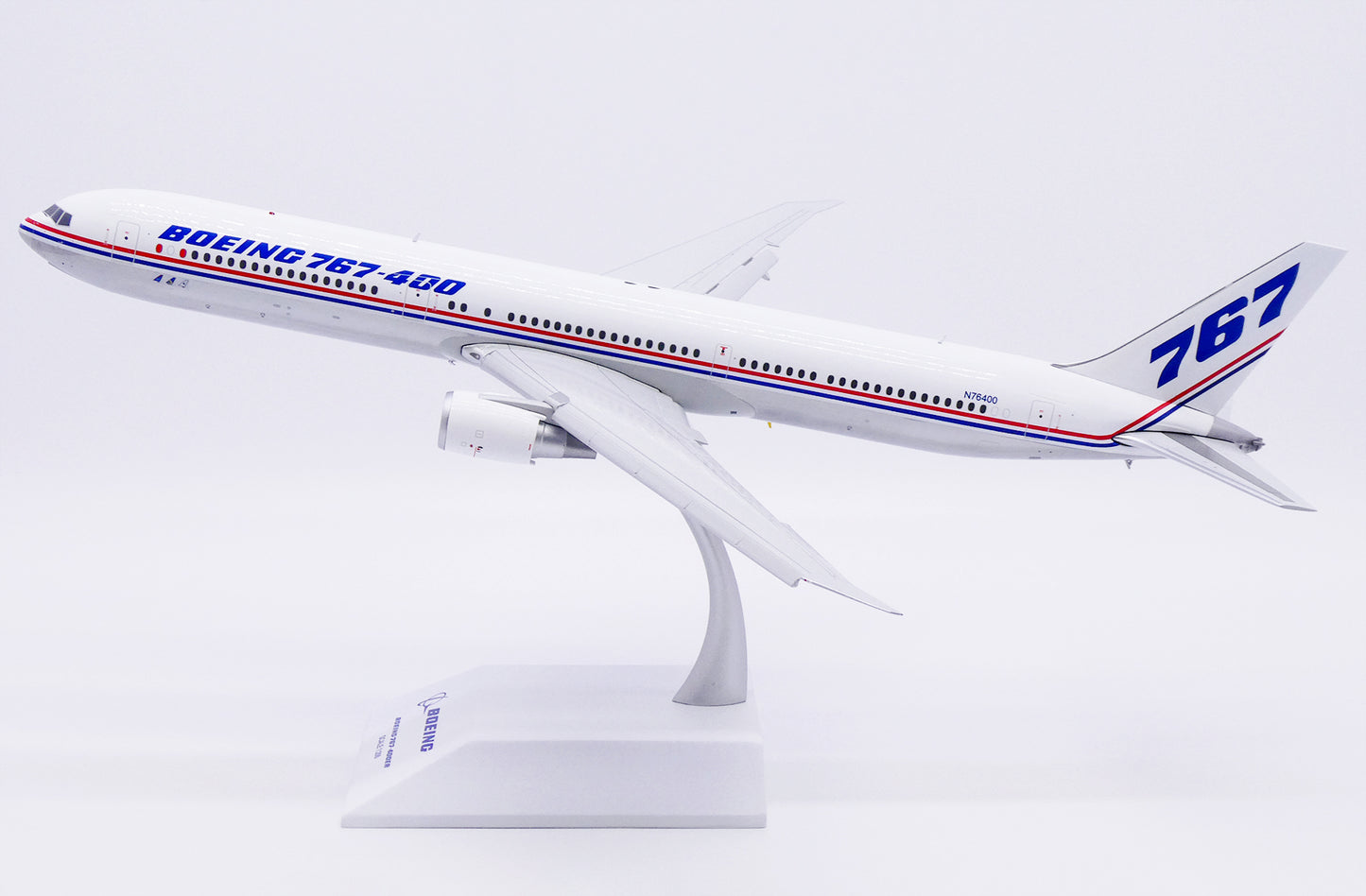 JC WINGS B767-400ER HOUSE COLOURS (POLISHED) (FLAPS DOWN) REG: N76400