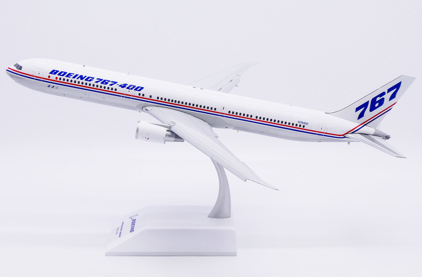 JC WINGS B767-400ER HOUSE COLOURS (POLISHED) (FLAPS DOWN) REG: N76400