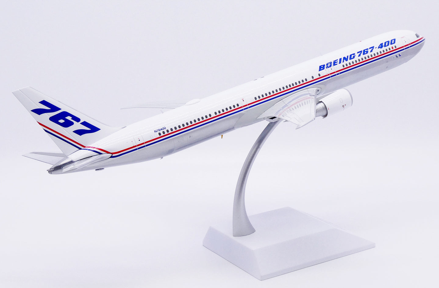 JC WINGS B767-400ER HOUSE COLOURS (POLISHED) REG: N76400