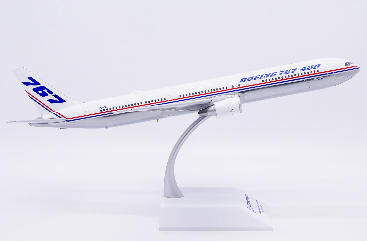 JC WINGS B767-400ER HOUSE COLOURS (POLISHED) REG: N76400