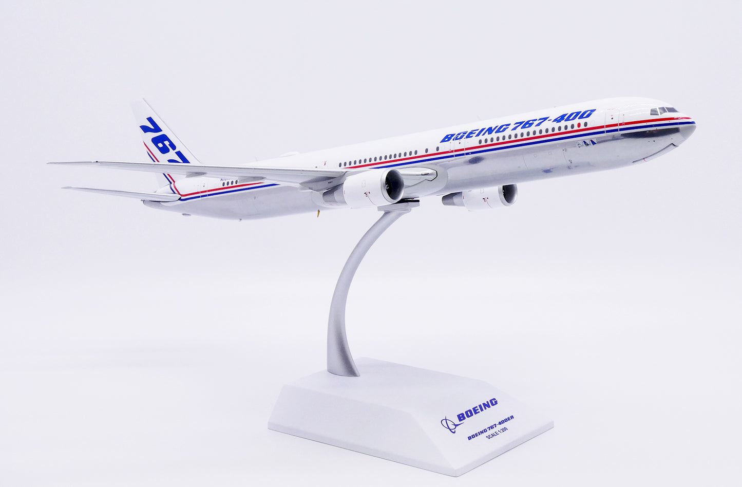 JC WINGS B767-400ER HOUSE COLOURS (POLISHED) REG: N76400