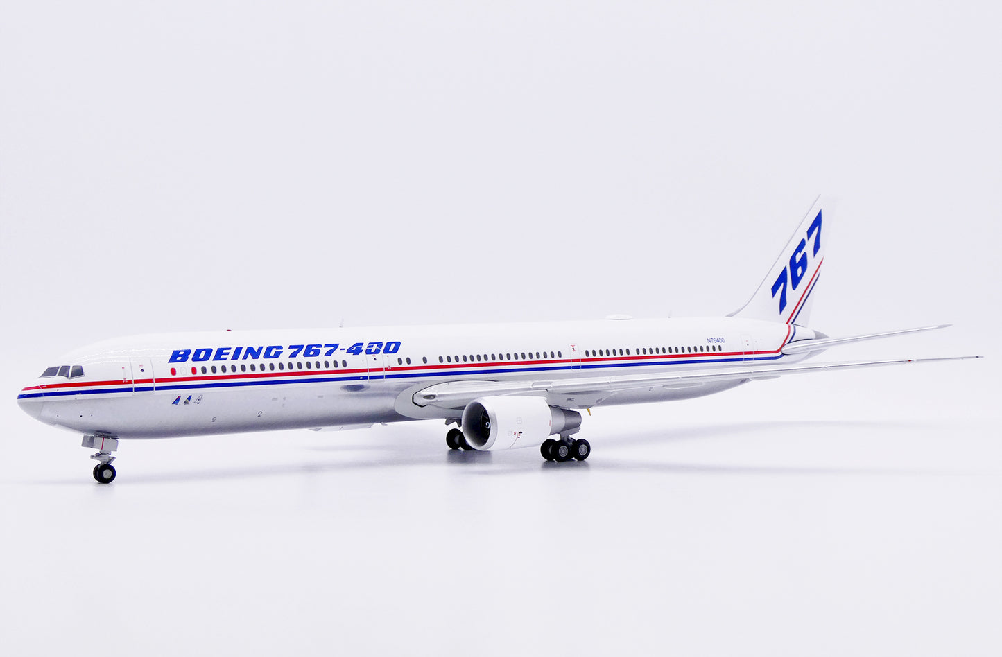 JC WINGS B767-400ER HOUSE COLOURS (POLISHED) REG: N76400