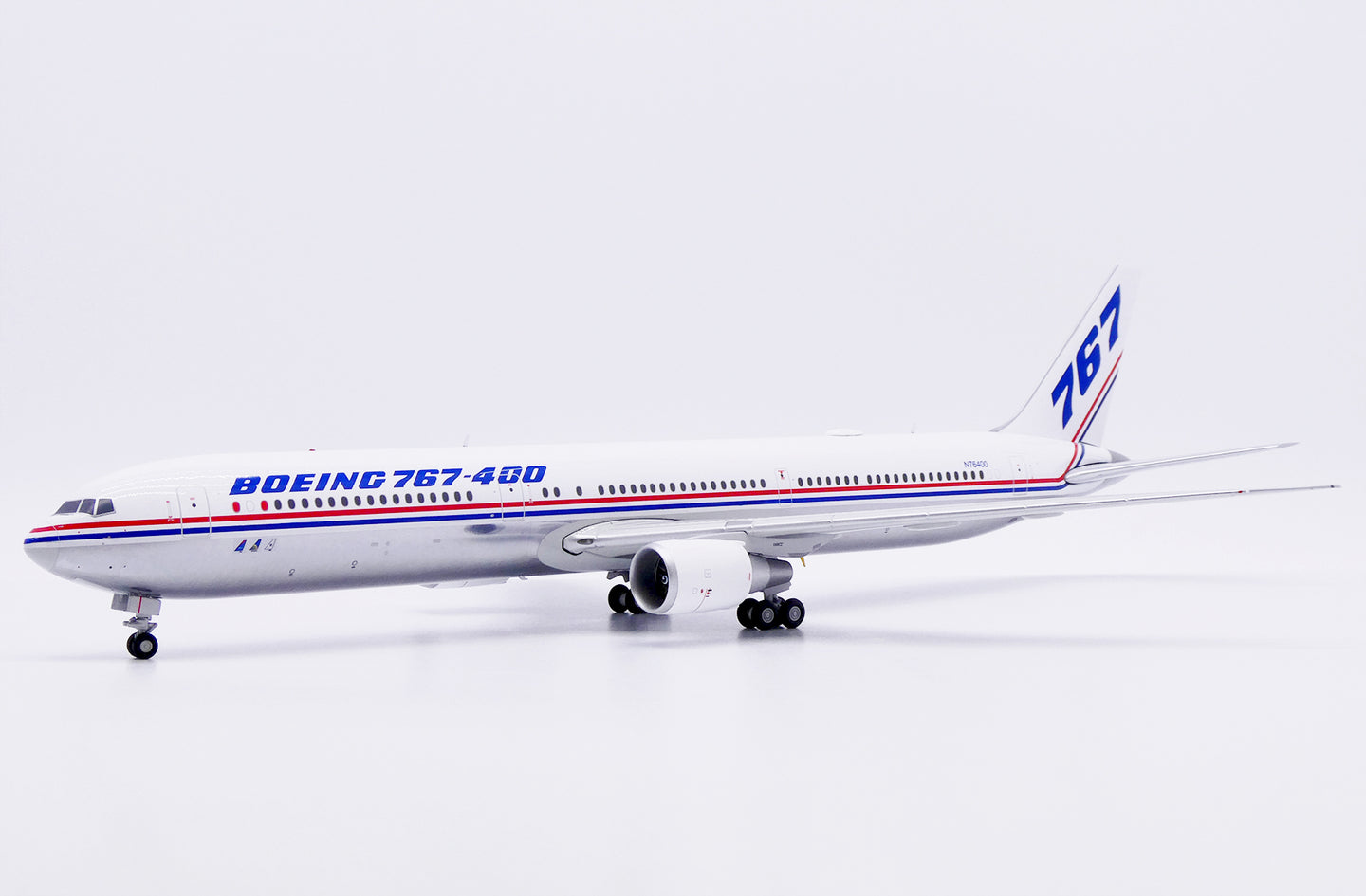 JC WINGS B767-400ER HOUSE COLOURS (POLISHED) REG: N76400