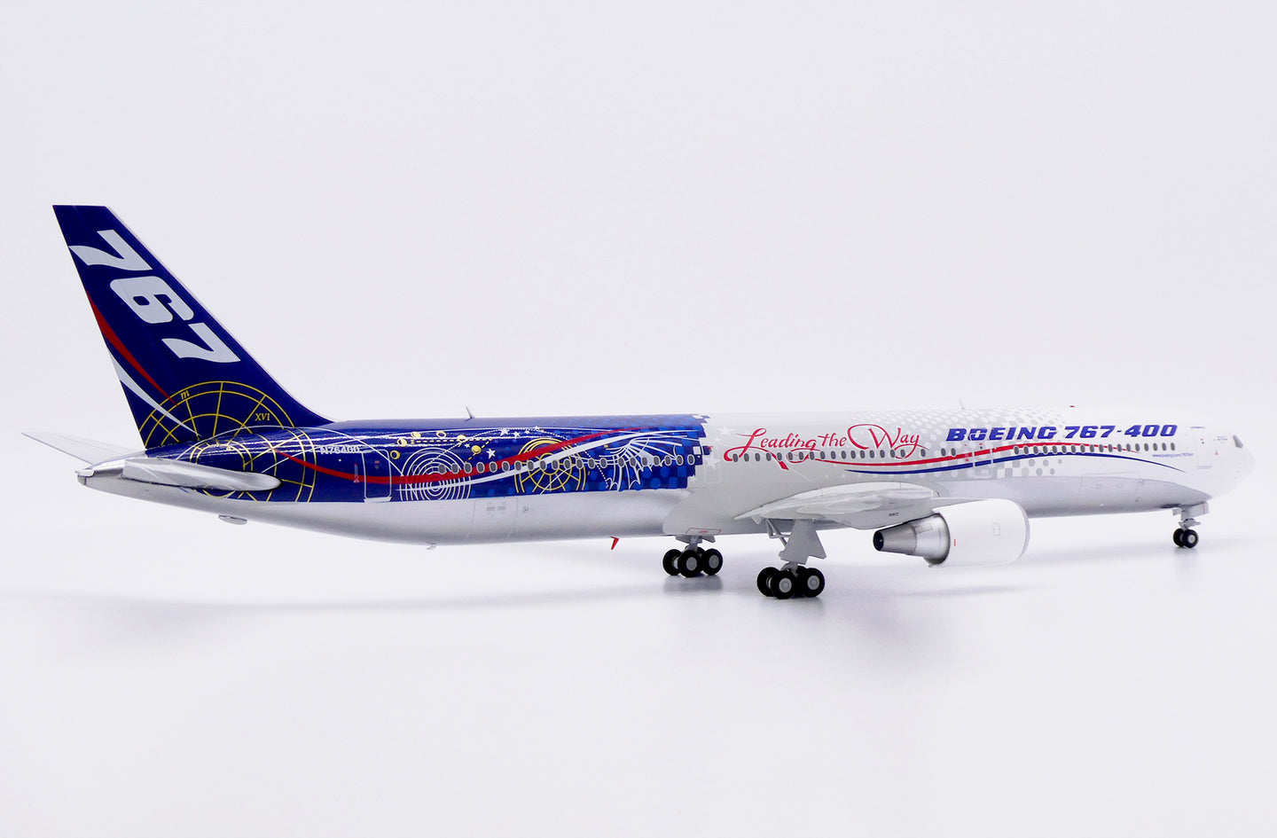 JC WINGS B767-400ER HOUSE COLOUR "LEADING THE WAY" (POLISHED) REG: N76400