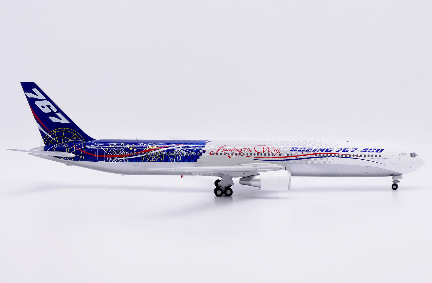 JC WINGS B767-400ER HOUSE COLOUR "LEADING THE WAY" (POLISHED) REG: N76400