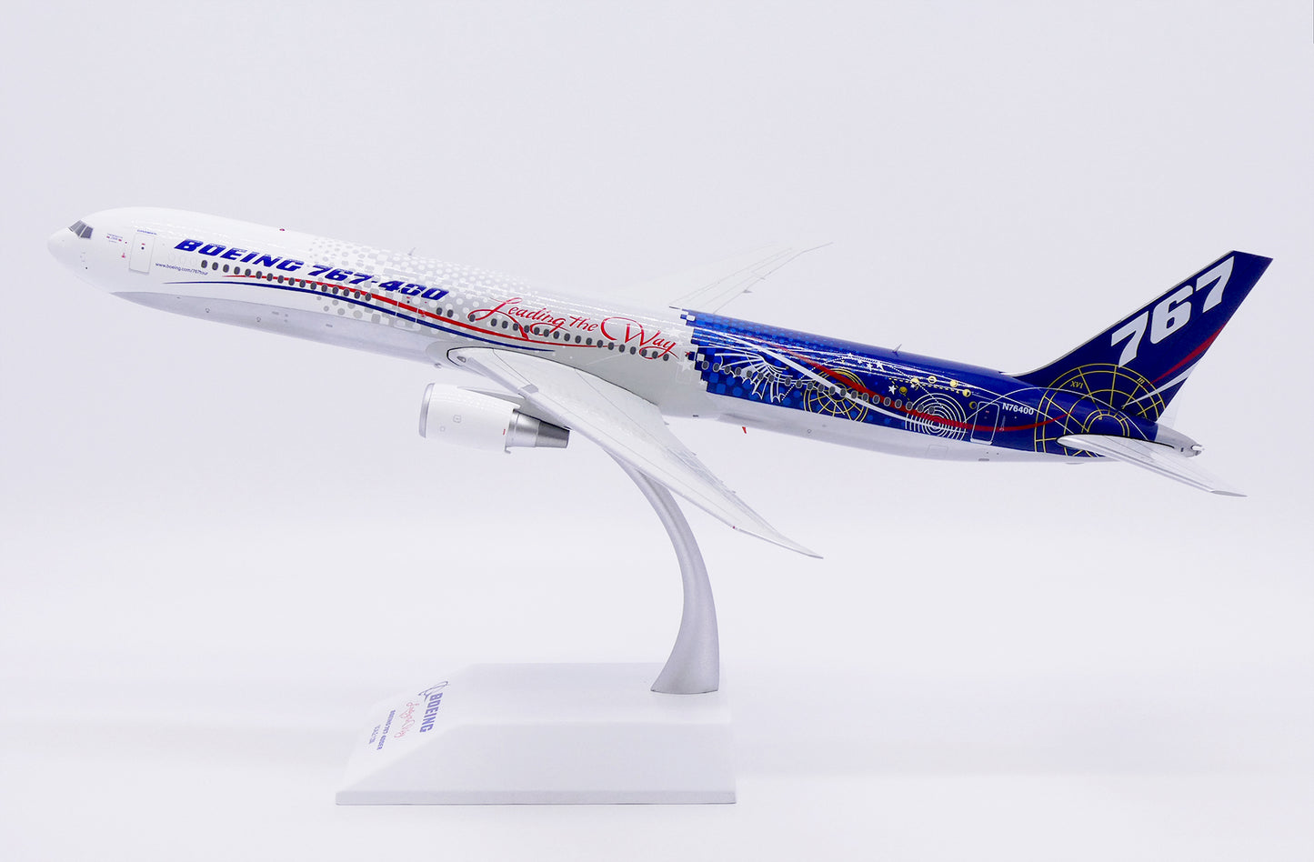 JC WINGS B767-400ER HOUSE COLOUR "LEADING THE WAY" (POLISHED) REG: N76400