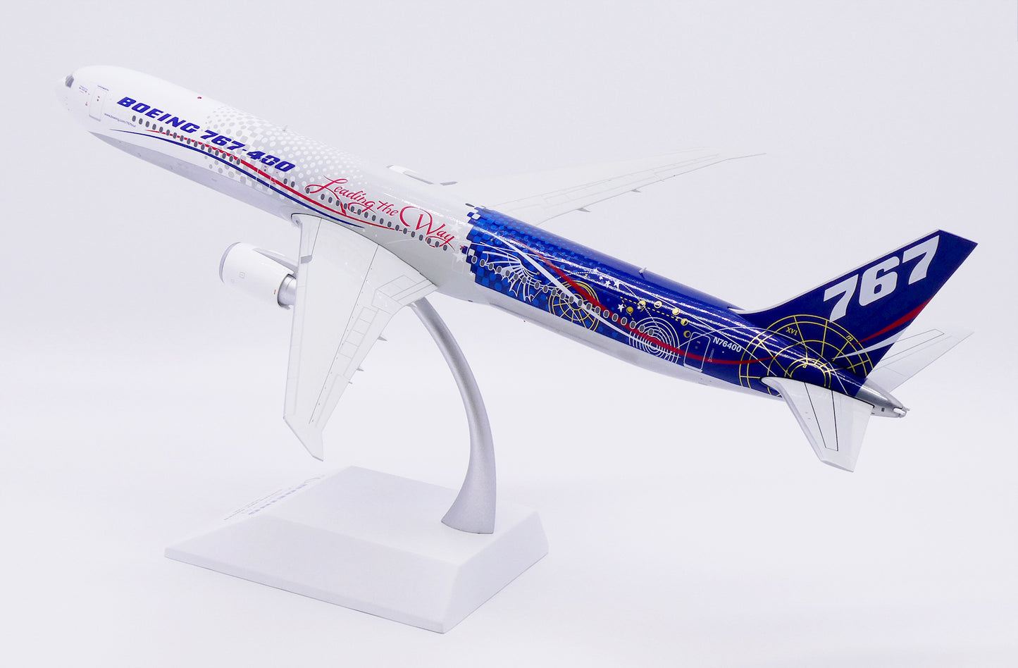 JC WINGS B767-400ER HOUSE COLOUR "LEADING THE WAY" (POLISHED) REG: N76400