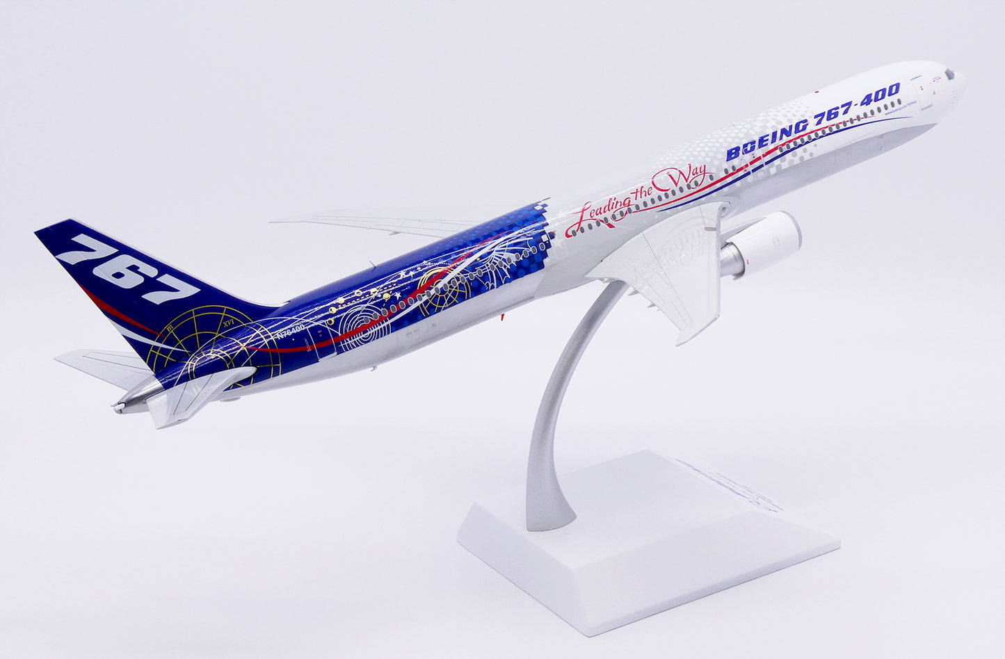 JC WINGS B767-400ER HOUSE COLOUR "LEADING THE WAY" (POLISHED) REG: N76400