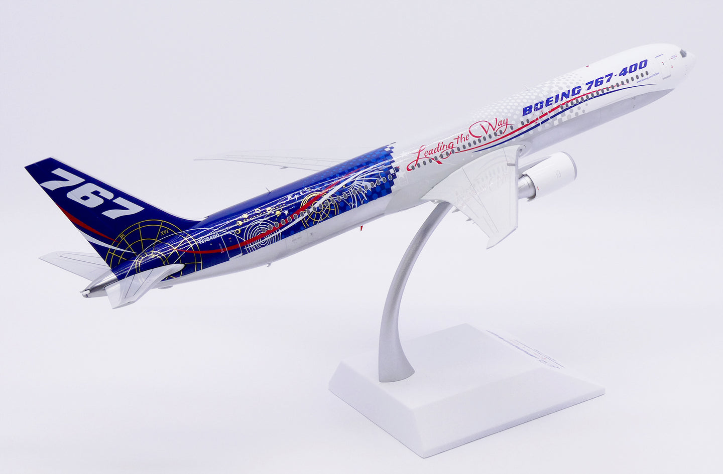 JC WINGS B767-400ER HOUSE COLOUR "LEADING THE WAY" (POLISHED) REG: N76400