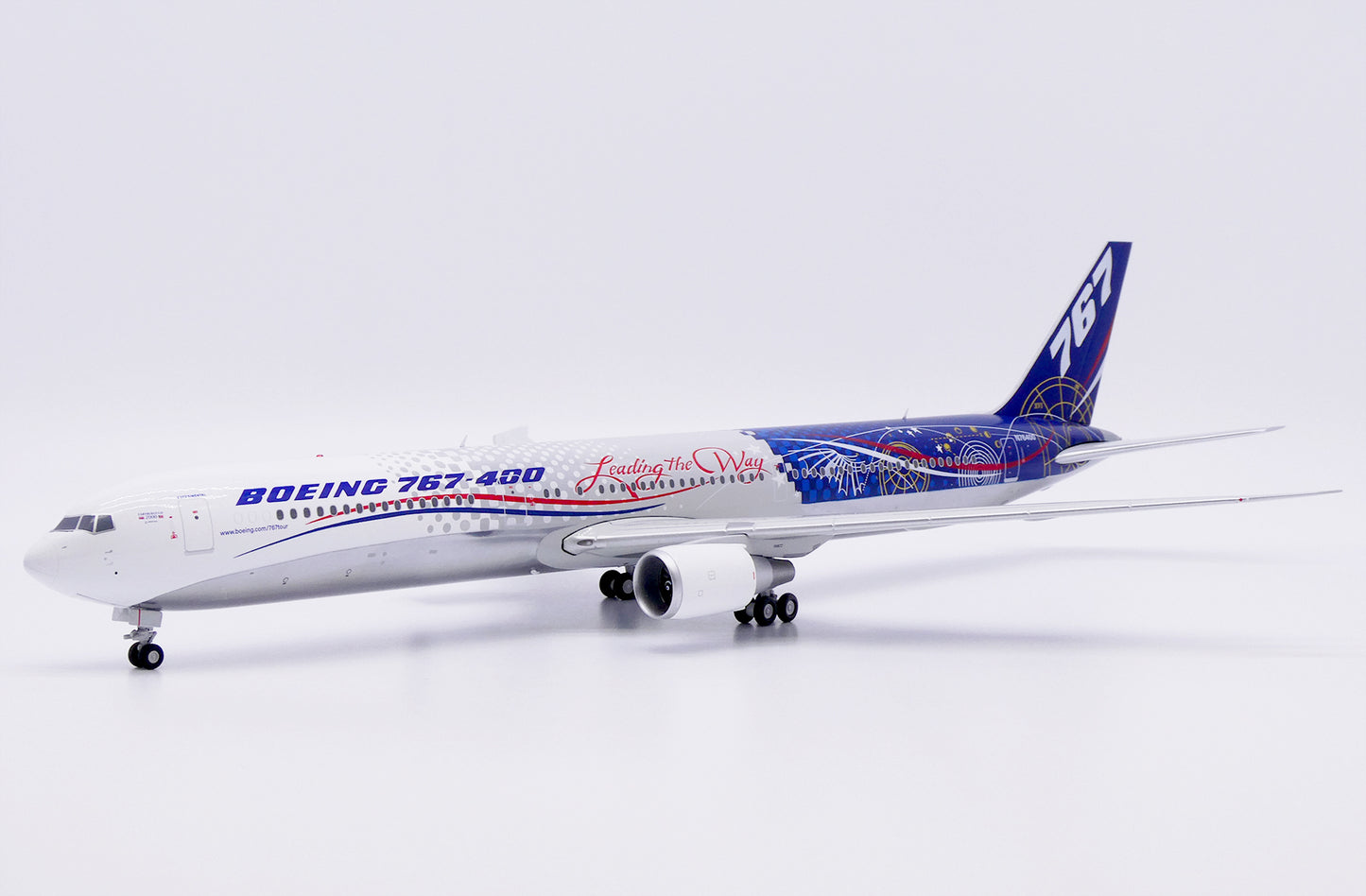 JC WINGS B767-400ER HOUSE COLOUR "LEADING THE WAY" (POLISHED) REG: N76400