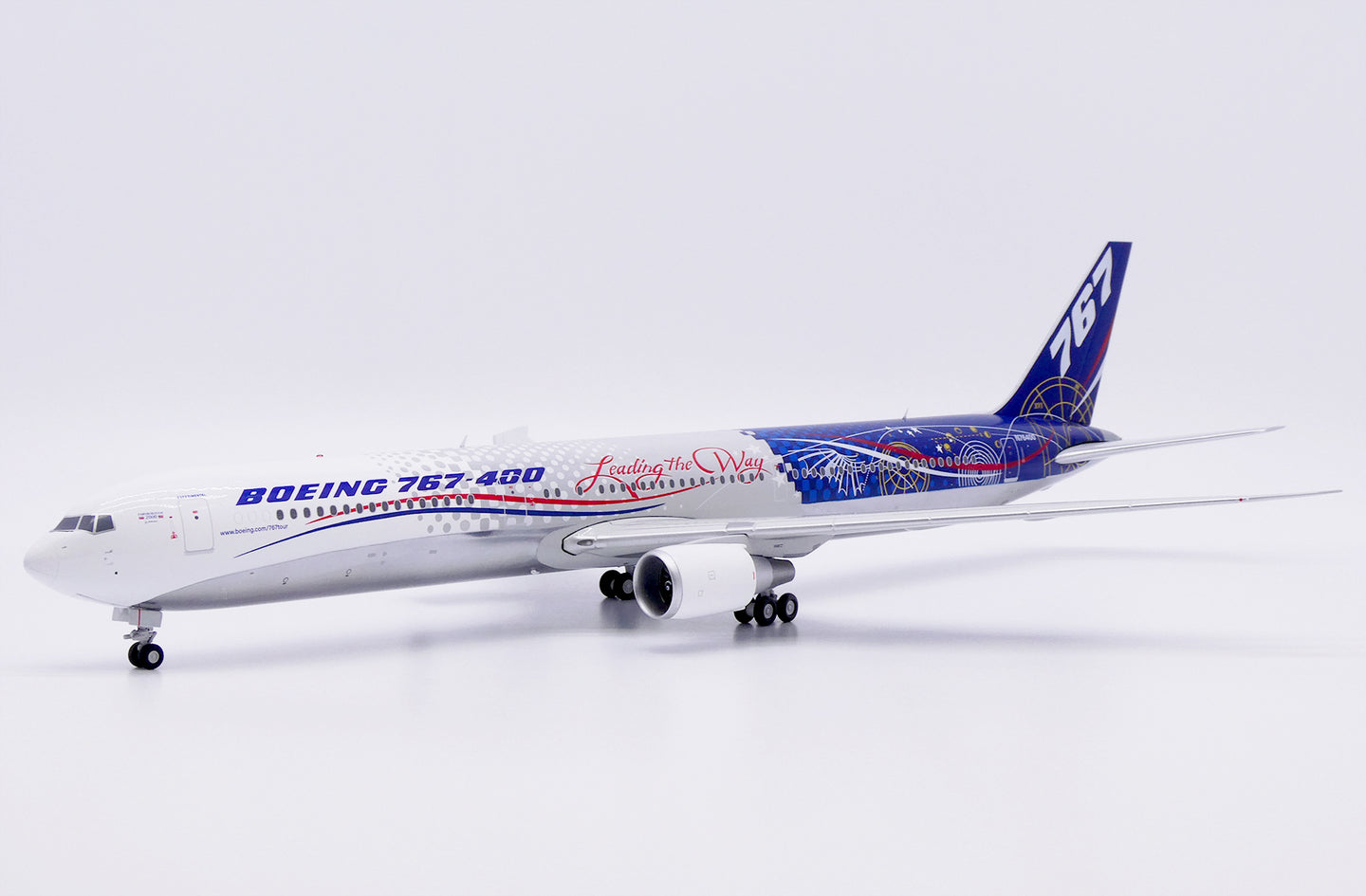 JC WINGS B767-400ER HOUSE COLOUR "LEADING THE WAY" (POLISHED) REG: N76400