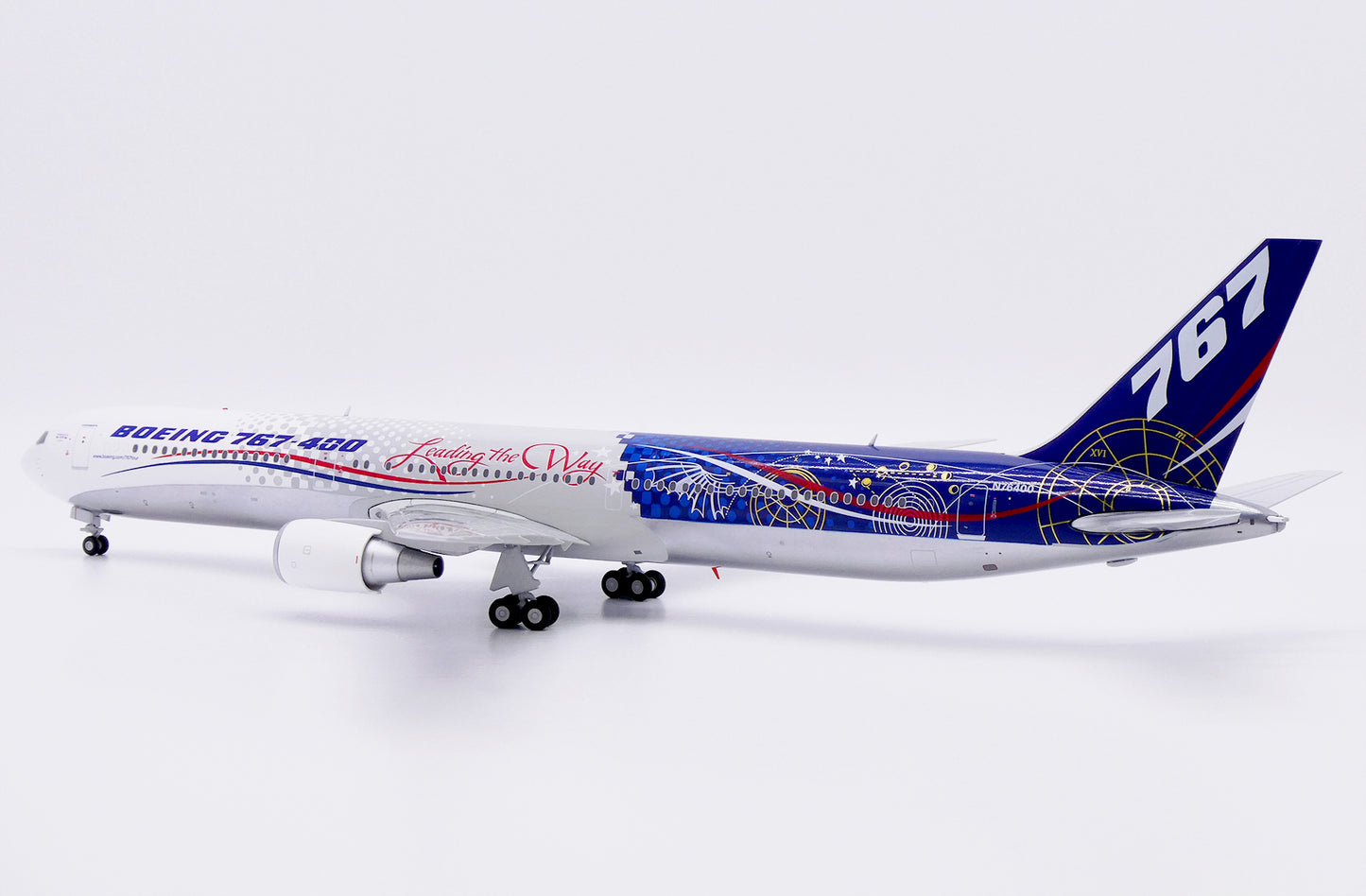 JC WINGS B767-400ER HOUSE COLOUR "LEADING THE WAY" (POLISHED) REG: N76400