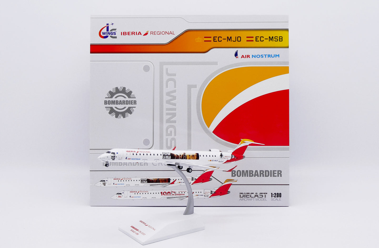 JC WINGS CRJ-1000ER IBERIA REGIONAL / AIR NOSTRUM "RESERVA LA RIOJA" REG: EC-MJO