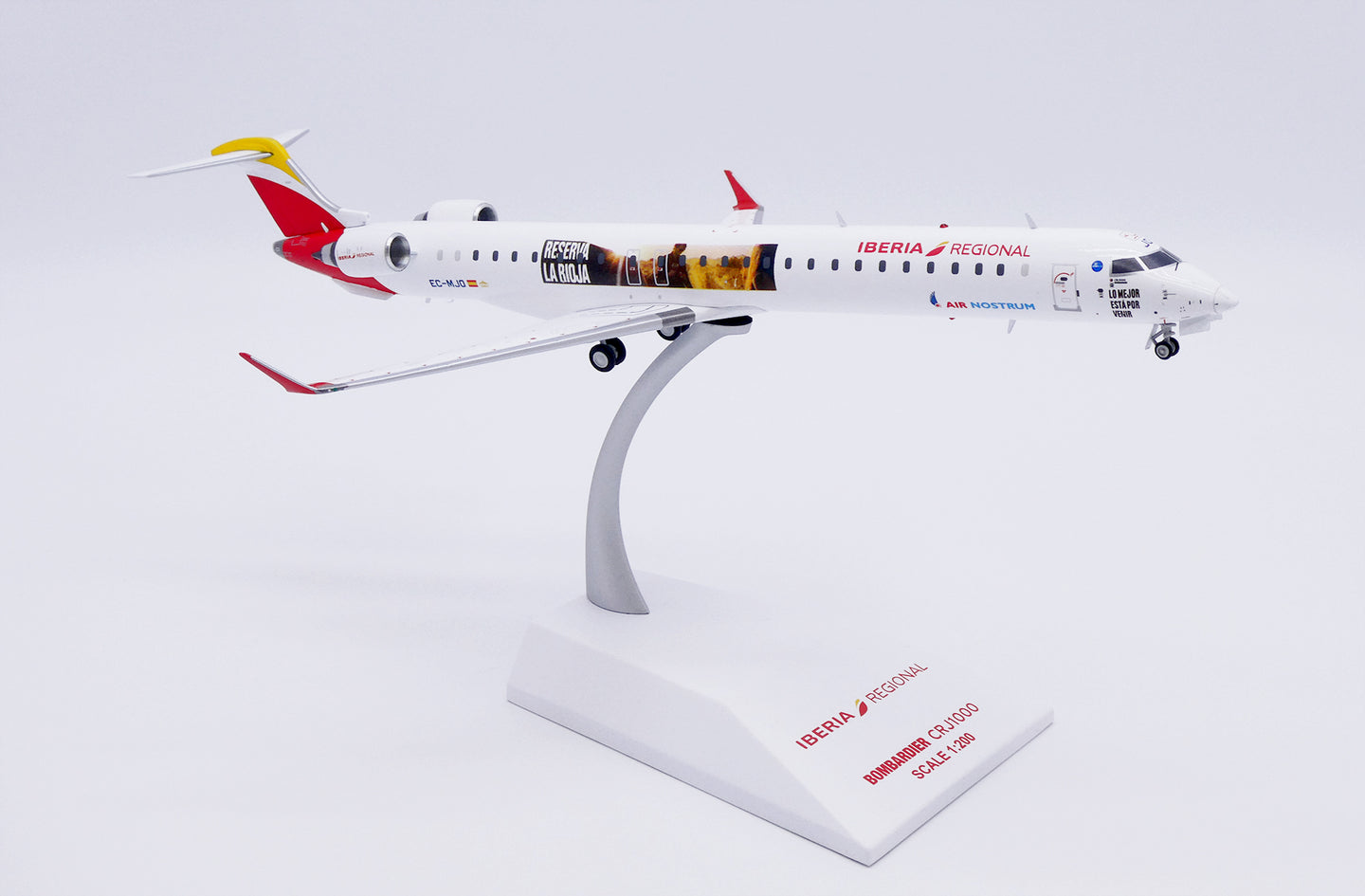 JC WINGS CRJ-1000ER IBERIA REGIONAL / AIR NOSTRUM "RESERVA LA RIOJA" REG: EC-MJO
