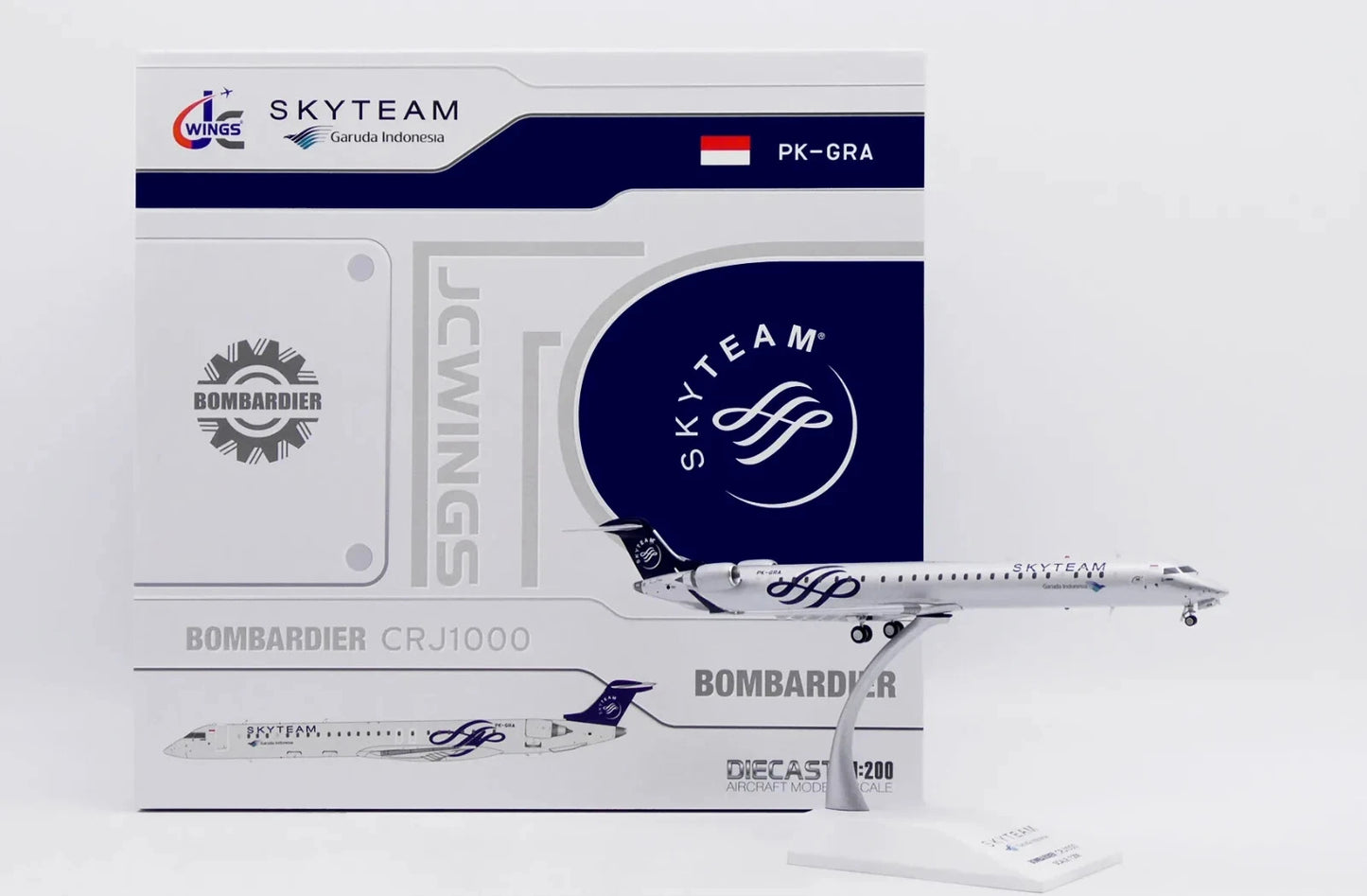 JC WINGS CRJ-1000ER GARUDA INDONESIA "SKYTEAM" REG: PK-GRA