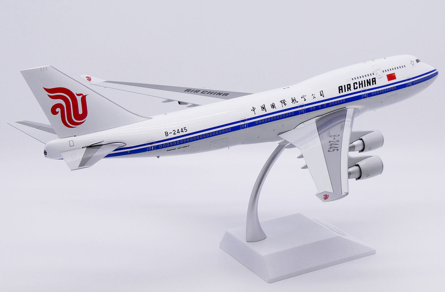 JC WINGS B747-400 AIR CHINA "LAST FLIGHT" REG: B-2445