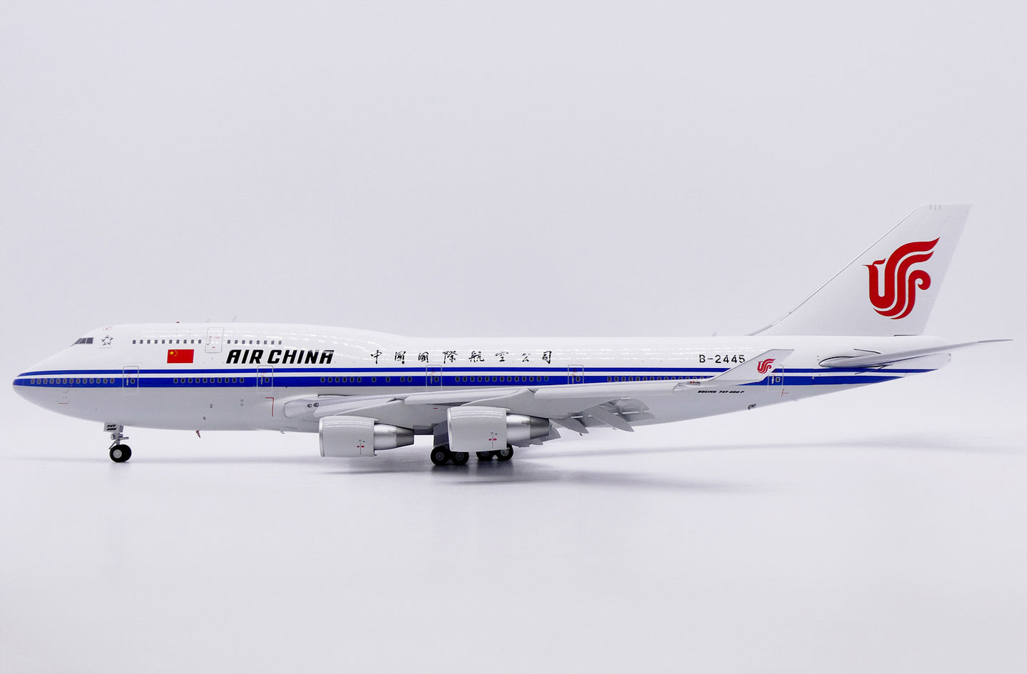 JC WINGS B747-400 AIR CHINA "LAST FLIGHT" (FLAP DOWN) REG: B-2445