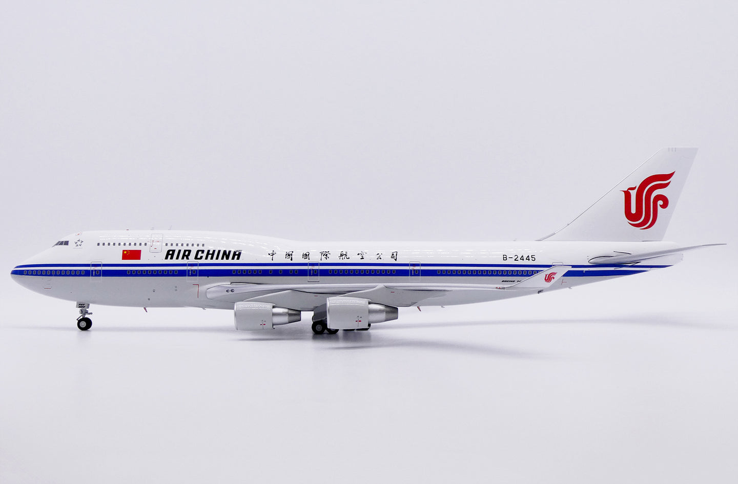 JC WINGS B747-400 AIR CHINA "LAST FLIGHT" REG: B-2445