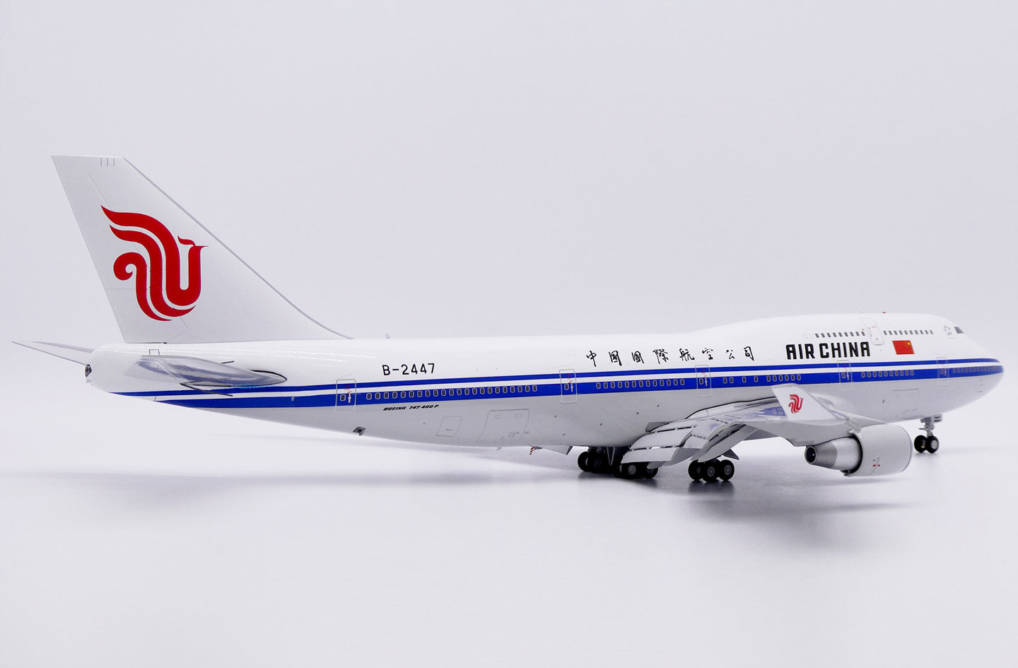 JC WINGS B747-400 AIR CHINA (FLAPS DOWN) REG: B-2447