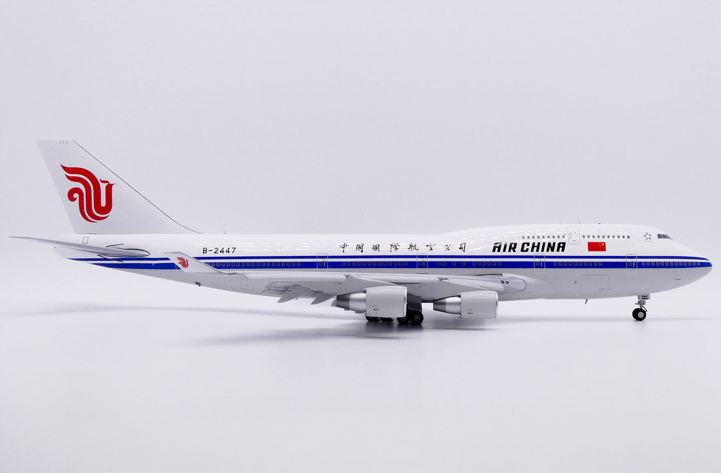 JC WINGS B747-400 AIR CHINA (FLAPS DOWN) REG: B-2447