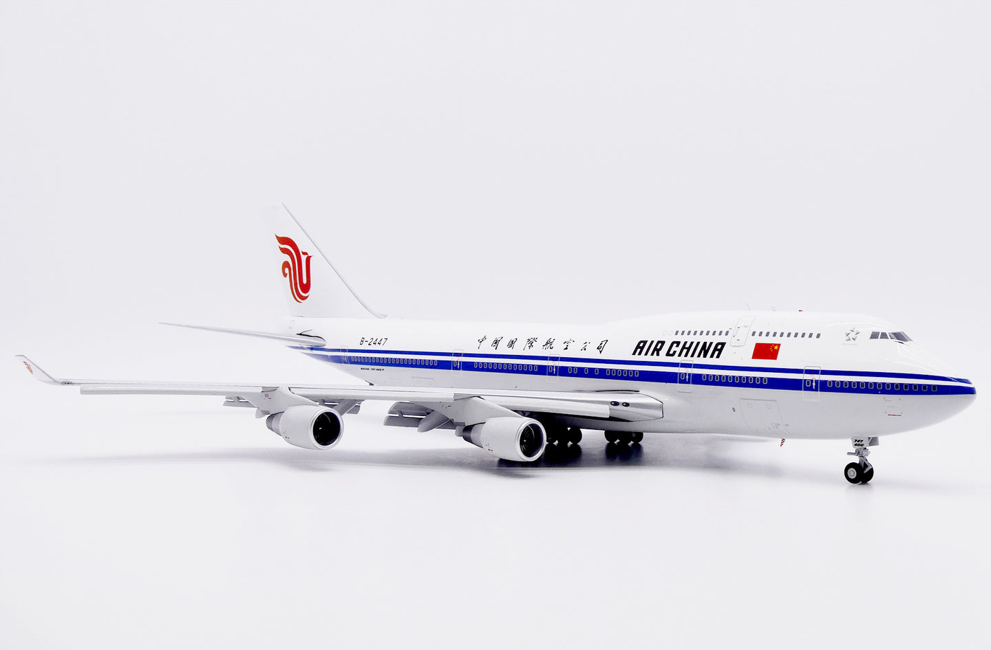 JC WINGS B747-400 AIR CHINA (FLAPS DOWN) REG: B-2447