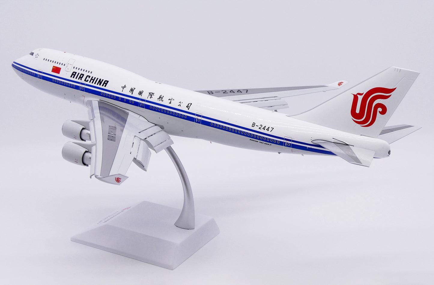 JC WINGS B747-400 AIR CHINA (FLAPS DOWN) REG: B-2447