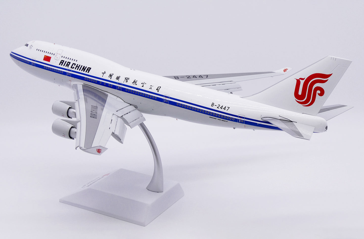 JC WINGS B747-400 AIR CHINA (FLAPS DOWN) REG: B-2447