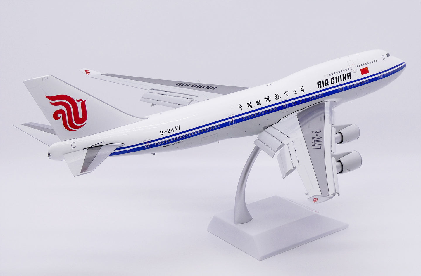 JC WINGS B747-400 AIR CHINA (FLAPS DOWN) REG: B-2447