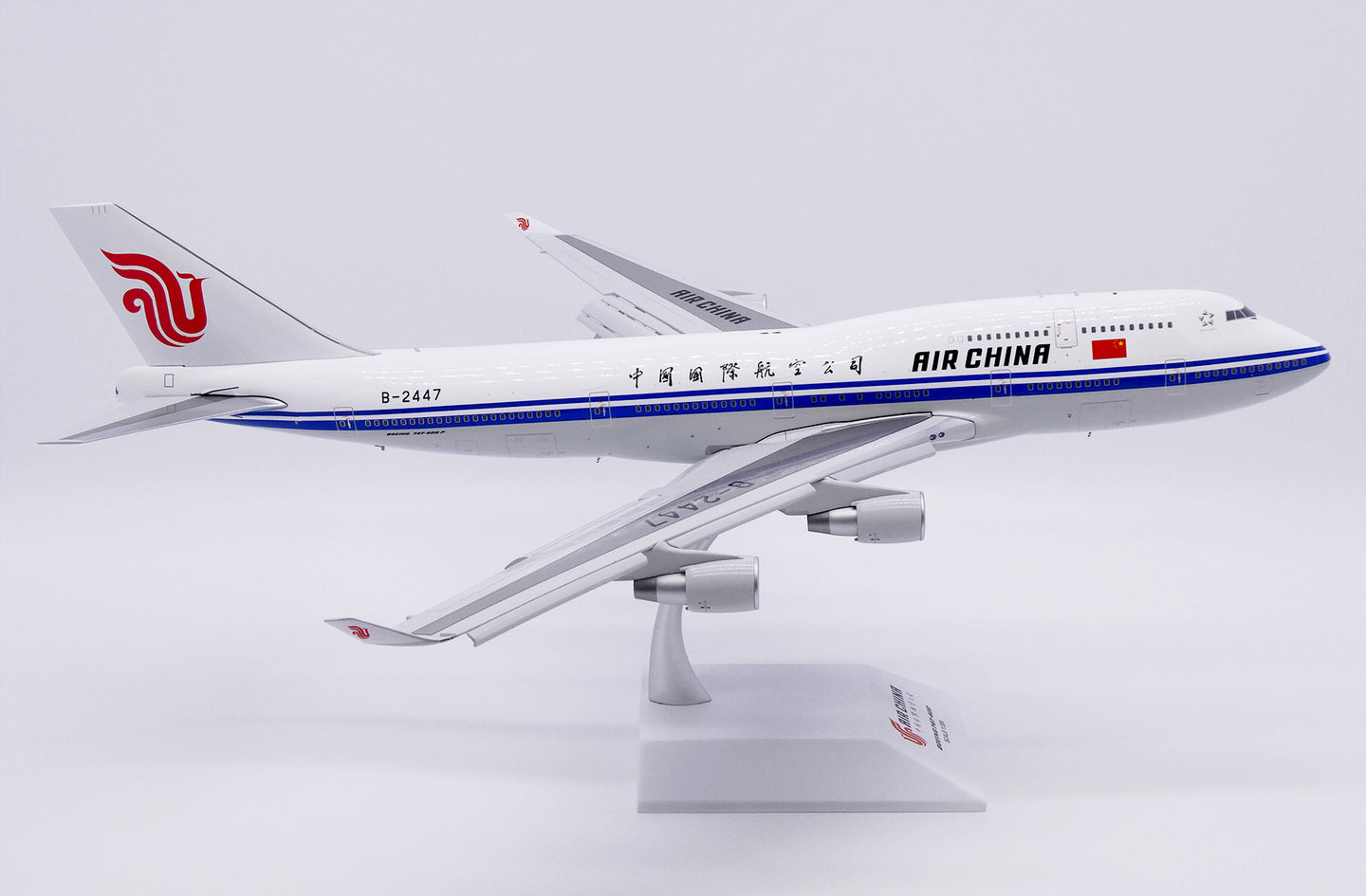 JC WINGS B747-400 AIR CHINA (FLAPS DOWN) REG: B-2447