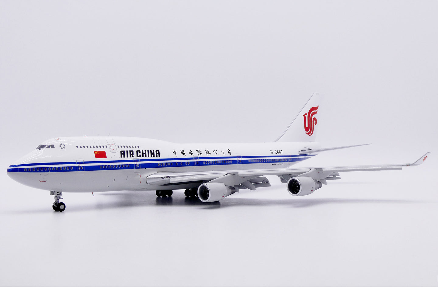 JC WINGS B747-400 AIR CHINA (FLAPS DOWN) REG: B-2447