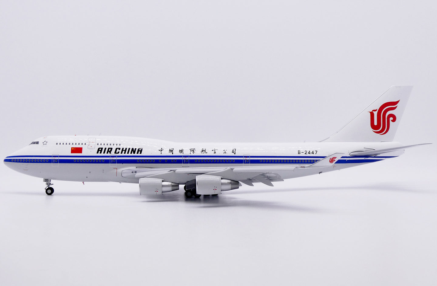 JC WINGS B747-400 AIR CHINA (FLAPS DOWN) REG: B-2447
