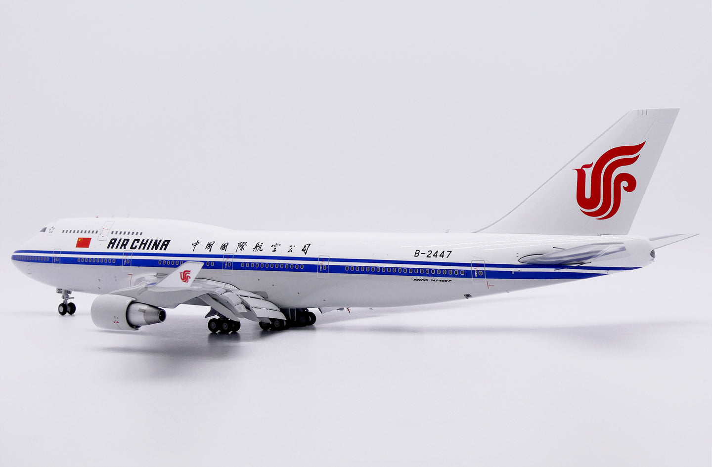 JC WINGS B747-400 AIR CHINA (FLAPS DOWN) REG: B-2447