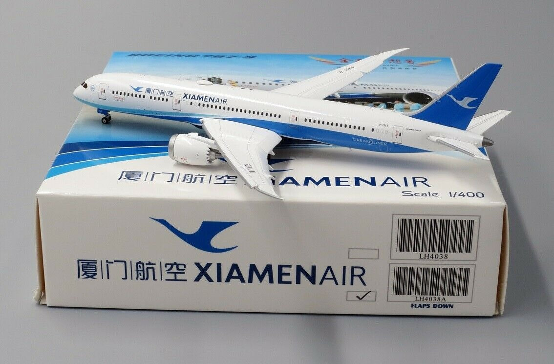 JC WINGS B787-9 XIAMEN AIRLINES (FLAP DOWN) REG: B-1566