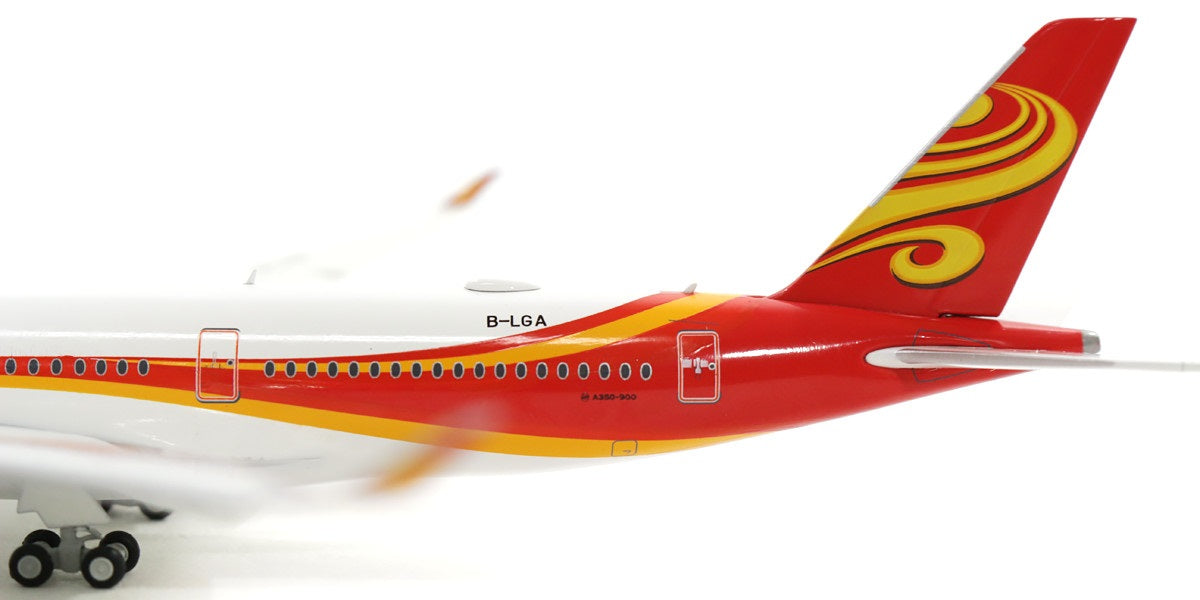 JC WINGS A350 HONG KONG AIRLINES (FLAPS DOWN) REG: B-LGA