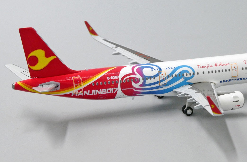 JC WINGS A321 TIANJIN AIRLINES "TIANJIN 2017" REG: B-8389