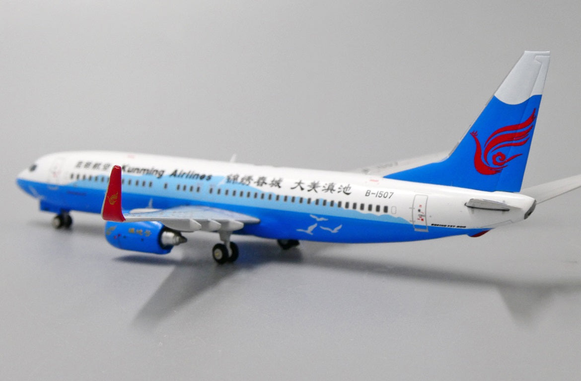 JC WINGS B737-800 KUNMING AIRLINES "DIAN LAKE" REG: B-1507