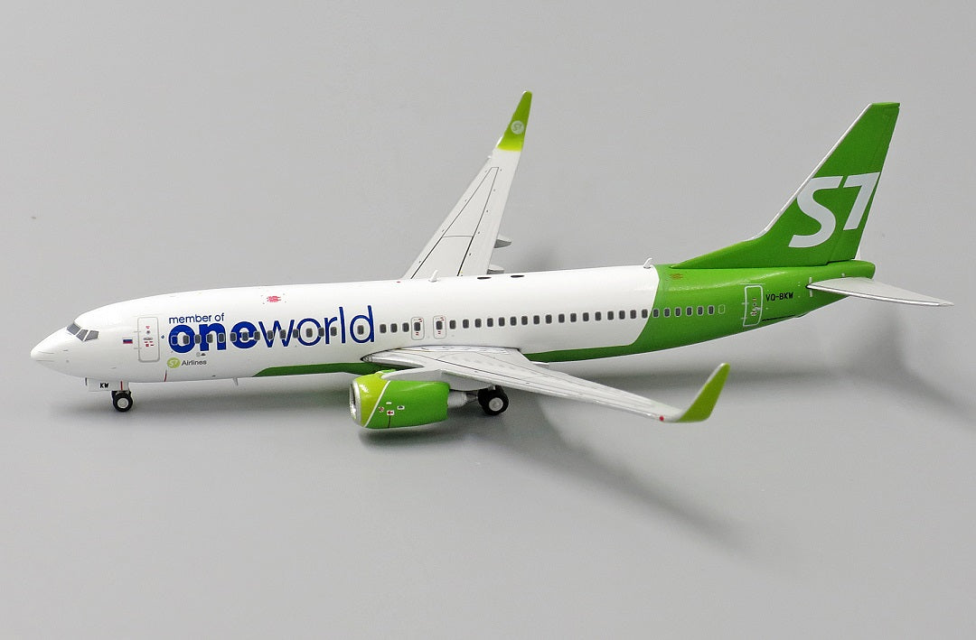 JC WINGS B737-800 S7 AIRLINES "ONEWORLD" REG: VQ-BKW