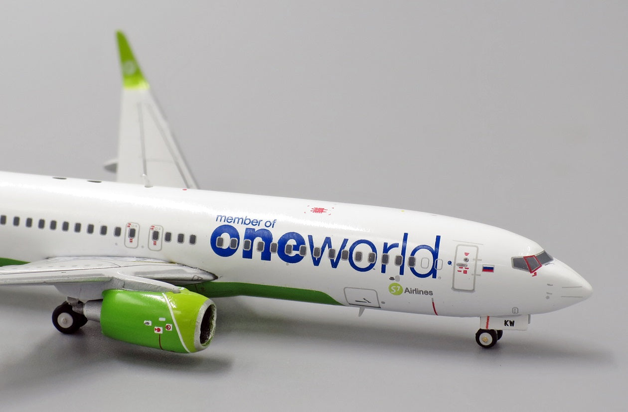 JC WINGS B737-800 S7 AIRLINES "ONEWORLD" REG: VQ-BKW