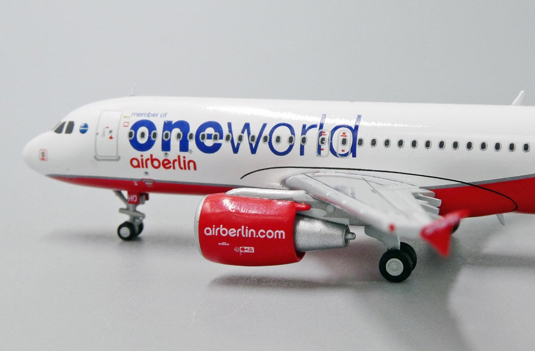 JC WINGS A320 AIR BERLIN "ONEWORLD LIVERY" REG: D-ABHO